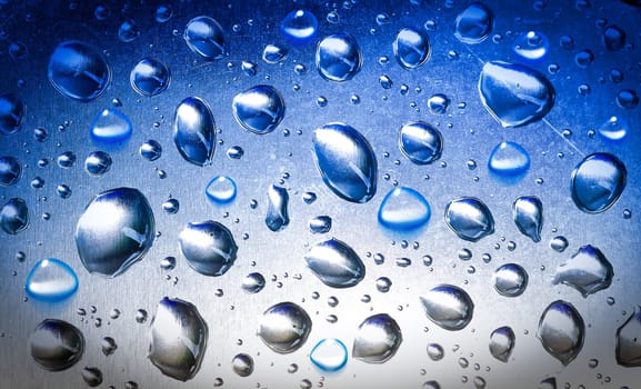 background of beautiful water drops