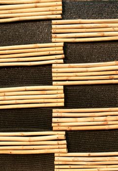 background of bamboo sticks