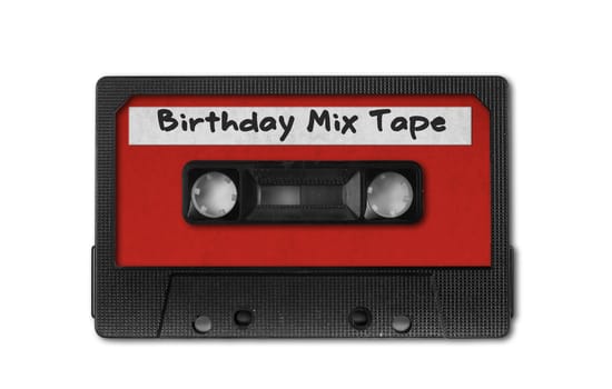 Old Retro Vintage Audio Cassette Tape Add Your Text