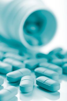 macro of pills