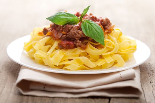 tagliatelle bolognese 