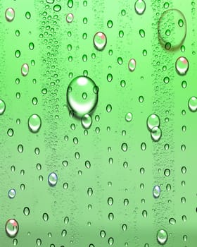 background of beautiful water drops