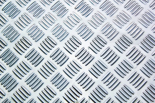 Pattern of aluminum background is good design.