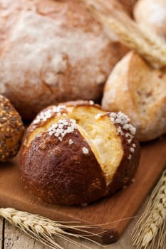 various healthy bread