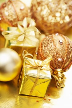 christmas gifts and decoration