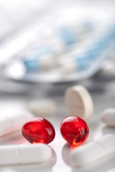 various pills 