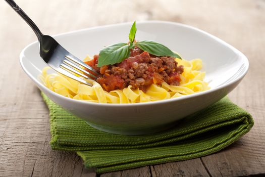 tagliatelle bolognese 