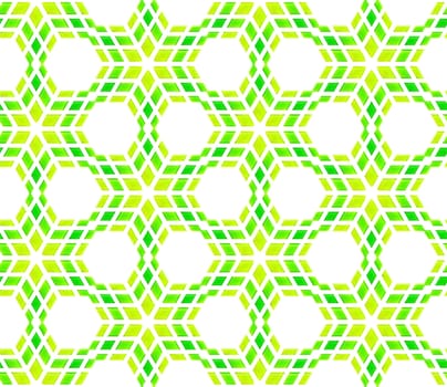 Seamless abstract background as bright green geometrical texture