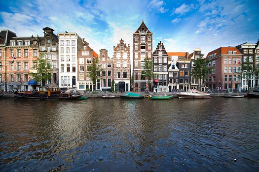 a picture of beutiful Amsterdam's landscape