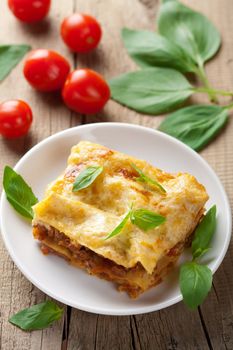 classic lasagna bolognese