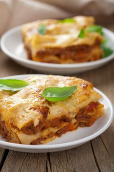 classic lasagna bolognese 