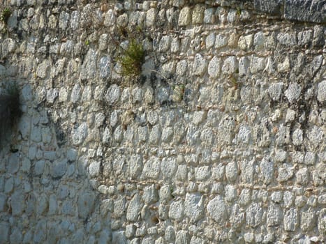 part of an old stone wall