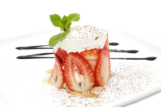 Strawberry Cream Dessert