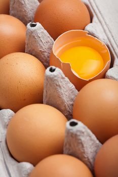 eggs in box