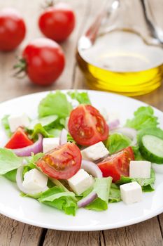 fresh vegetable salad 