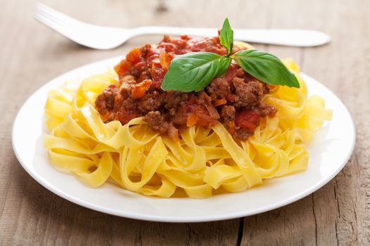 tagliatelle bolognese 