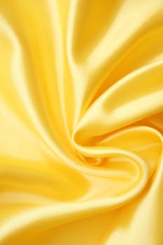 Smooth elegant golden silk can use as background 