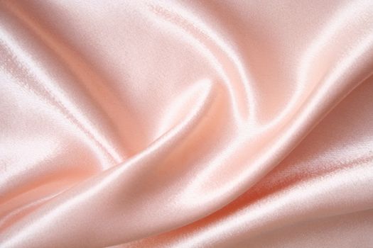 Smooth elegant pink silk can use as background