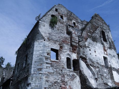 Castle Ruin Schaunburg, located in Austria