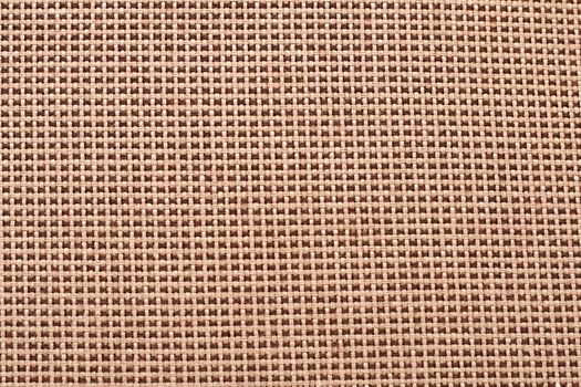 texture of natural fabric brown