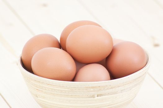 eggs in a bowl