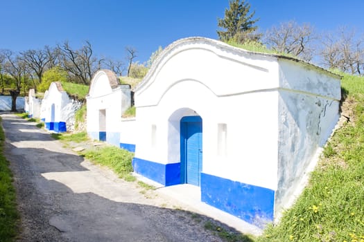 wine cellars, Petrov - Plze, Czech Republic