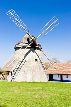 windmill, Kuzelov, Czech Republic