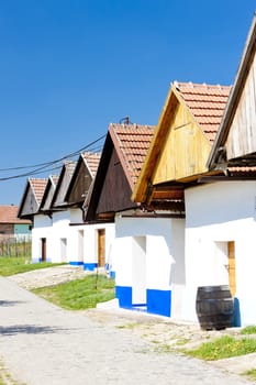 wine cellars, Blatnice pod svatym Antoninkem, Czech Republic