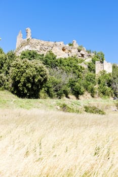 old ruined Vernegues, Provence, France