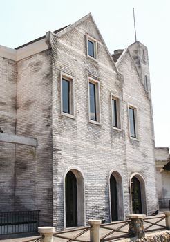 Old building in sunny day