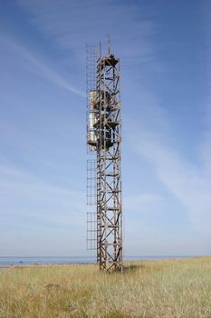 Radio a tower on island Naissaar