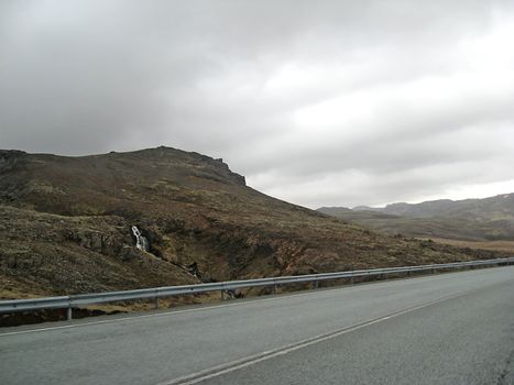 The nature of Iceland in spring