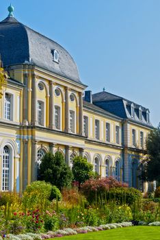 Castle Poppelsdorf, completed in 1753 by Clemens August, in the center of Bonn, Germany