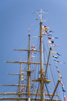 detail on a ship / kiel week 2009