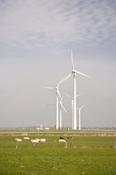 Wind generators in northern Germany