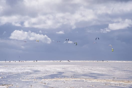 Beach of St. Peter-Ording, Germany