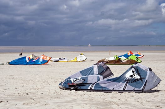 Beach of St. Peter-Ording, Germany