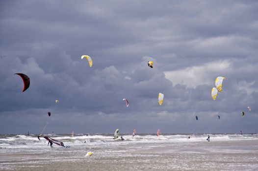 Beach of St. Peter-Ording, Germany