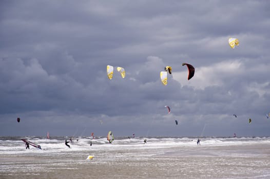 Beach of St. Peter-Ording, Germany