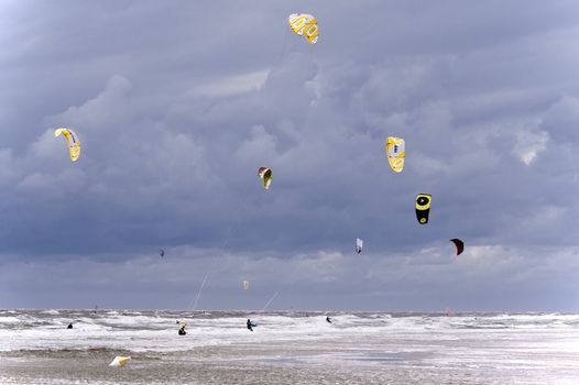 Beach of St. Peter-Ording, Germany