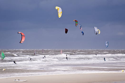 Beach of St. Peter-Ording, Germany