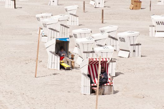 Beach of St. Peter-Ording, Germany