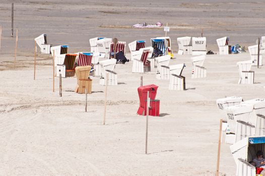 Beach of St. Peter-Ording, Germany