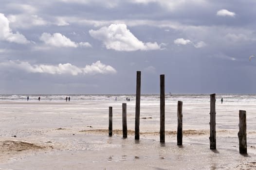 Beach of St. Peter-Ording, Germany