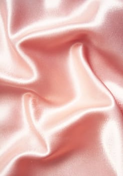 Smooth elegant pink silk can use as background