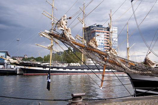 Scene in Kiel Week 2010, Germany