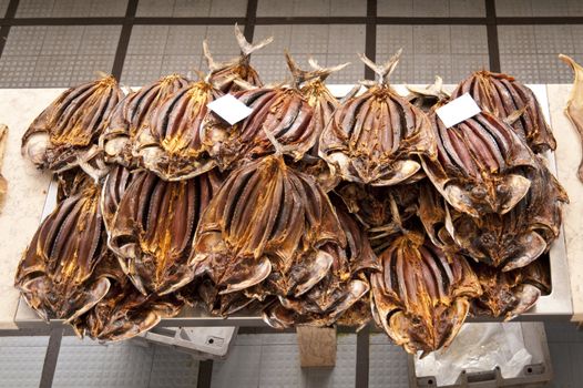 scene in portugal / island of madeira / funchal / mercado dos lavradores