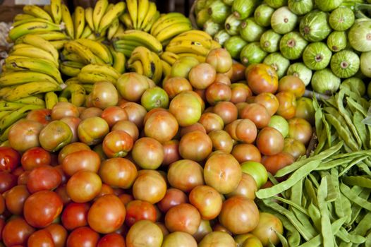 scene in portugal / island of madeira / funchal / mercado dos lavradores