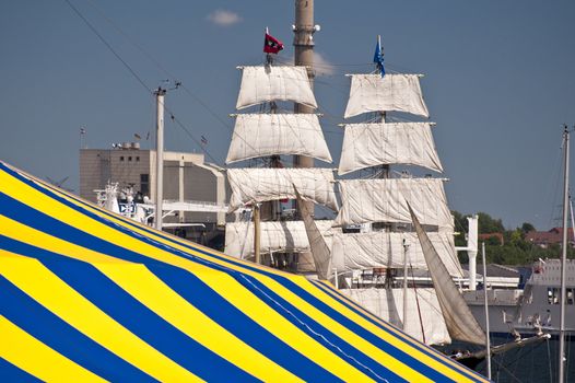 Scene on the Kiel-Week 2010, Germany
