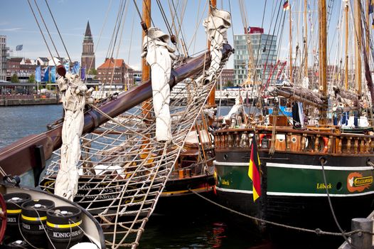 Scene on the Kiel-Week 2010, Germany